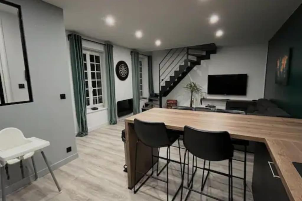 Apartamento Quartier Historique Duplex 6Pers Saint-Valery-en-Caux Exterior foto